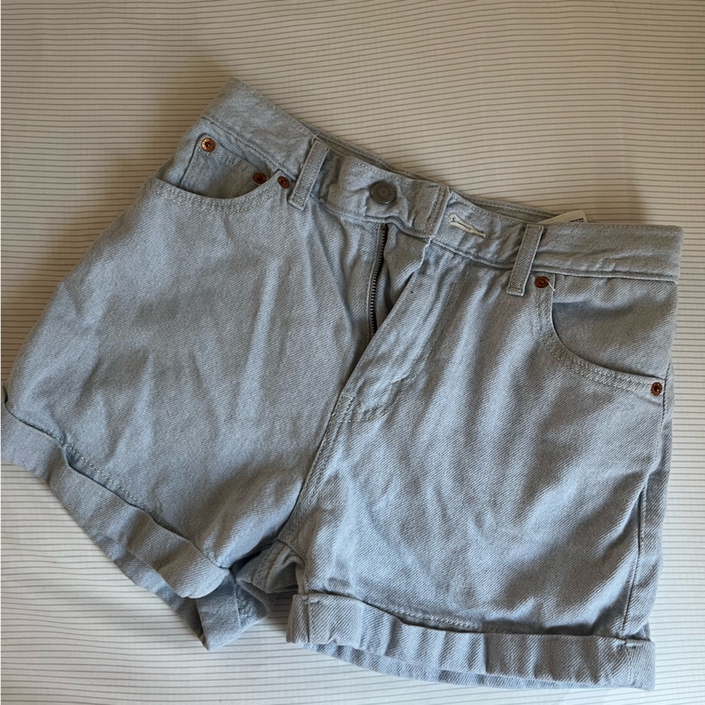 Mom jean shorts